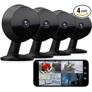 LaView 4MP 2K Cameras for Home Security Indoor,Home Security Camera for Baby/Elder/Pet/Nanny,Baby Cam Starlight Sensor Color Night Vision,US Cloud Service,Works with Alexa