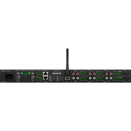  Lab.Gruppen CPA2402 8-Input Commercial Mixer Amplifier with Bluetooth and USB Media Player