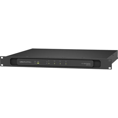  Lab.Gruppen E 40:4 4000W E-Series Installation Amplifier with 4 Flexible Output Channels