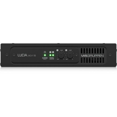  Lab.Gruppen LUCIA 240/2 Compact Amplifier for Installations (2 x 120W)