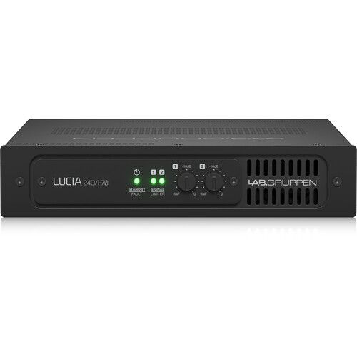  Lab.Gruppen LUCIA 240/2 Compact Amplifier for Installations (2 x 120W)