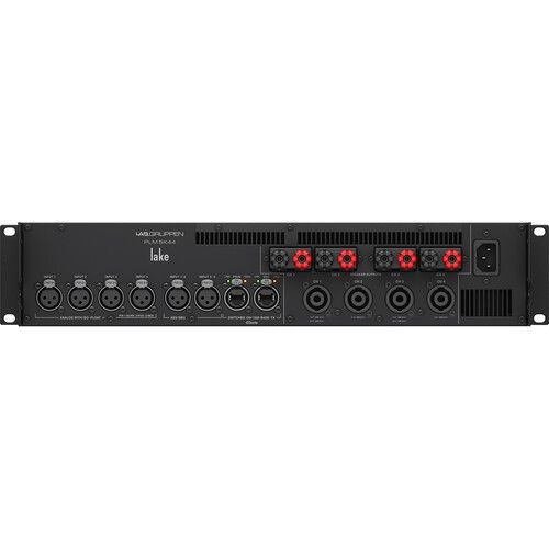  Lab.Gruppen PLM 5K44 5000W 4-Channel Amplifier with Lake DSP and Network (speakON + Binding Post)