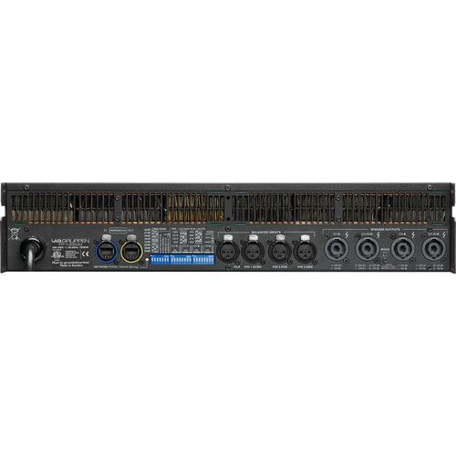  Lab.Gruppen FP 10000Q SP 10,000W 4-Channel Amplifier with NomadLink Networking (speakON)