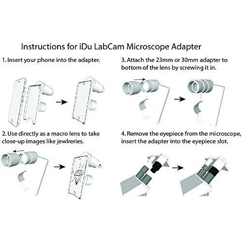  IDu Optics LabCam Microscope Adapter for iPhone 66S Plus