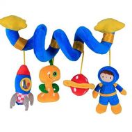 Labebe Car Seat Toy, Hanging Toy for Baby with Blue Astronaut, Baby Crib Toy Car Seat/Double...