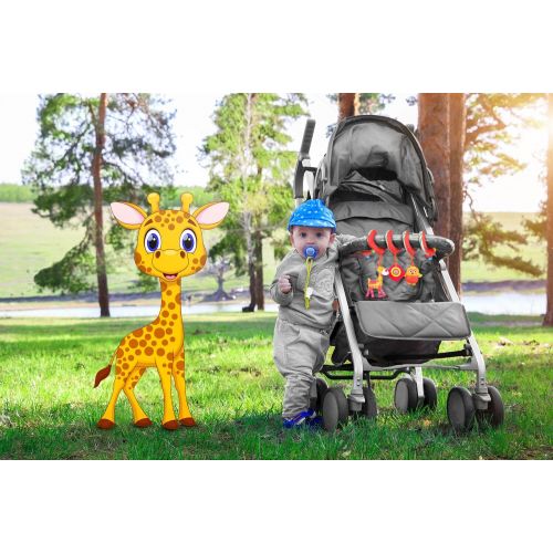  Labebe Car Seat Toy, Hanging Toy for Baby with Blue Astronaut, Baby Crib Toy Car Seat/Double...