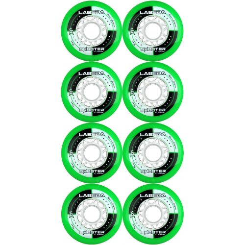  Labeda Wheels Inline Roller Hockey Shooter 8 Pack