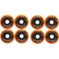 Labeda Asphalt Orange Inline Skate Wheels - 76mm