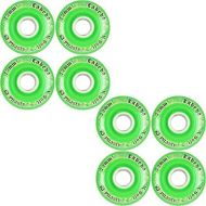 Labeda WHEELS Inline Roller Hockey DYNASTY 3 72mm X-SOFT Green 8-Pack