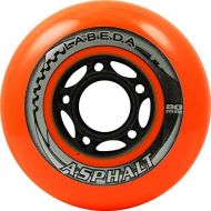 Labeda Asphalt Orange Inline Skate Wheels - 59mm