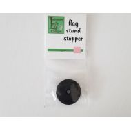 LaboursOfLoveFlags garden flag stand rubber stopper. wind protection disc for flag stand. save your garden flag for 5 dollars with free shipping