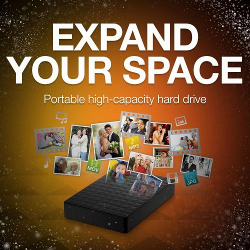  Seagate Expansion 3TB Portable External Hard Drive USB 3.0 (STEA3000400)