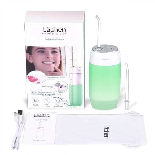  [아마존 핫딜]  [아마존핫딜]Lachen Water Flosser Portable Cordless Dental Oral Irrigator Mini Rechargeable Electric Flossing for Clean Teeth...