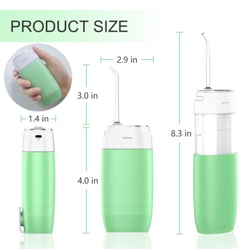  [아마존 핫딜]  [아마존핫딜]Lachen Water Flosser Portable Cordless Dental Oral Irrigator Mini Rechargeable Electric Flossing for Clean Teeth...