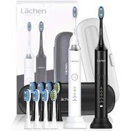 Lachen RM H9 Double Pack Electric Toothbrush Sonic Toothbrush, 5 Modes with 10 Replacement Brush Heads
