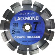 [아마존베스트]Lackmond Pro V-Shaped Saw Blade - 7 Concrete Crack Chaser withV Shape Segment for Clean Concrete Cuts & 7/8 - 5/8 Arbor - CKV7375