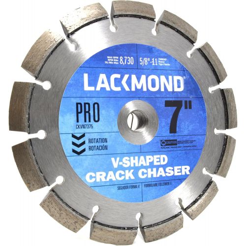  Lackmond CKVN7375 7-Inch Crack Chaser Wheel with 58-11 Nut