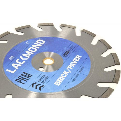  Lackmond DCP-PRM BrickStone Saw Blade - 14 Hard Materials Cutting Tool with Slant Slot Diamond Segment for Fast Cutting & 1 - 20mm Arbor - DCP141101PRM