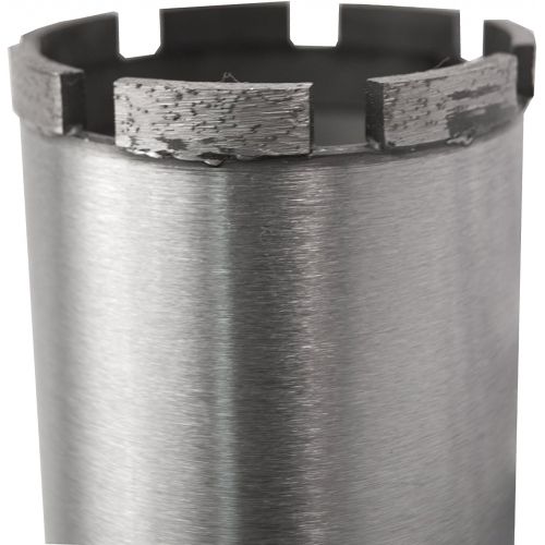  Lackmond SPL Series - Wet Cured Concrete Core Drill Bit - 1 Reinforced Concrete Hole Saw with Segmented Diamond Rim Configuration & 58-11 Thread Arbor - 50010