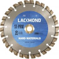 Lackmond ST-PRM WetDry Hard Materials Saw Blade - 10 Multi Surface Cutting Tool with Notch-Turbo Segmented Rim for Fast Cutting & 78 - DM - 58 Arbor - ST10PRM