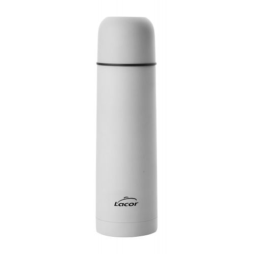  Lacor Thermoskanne Zylindrisch White 0,75 L, Kunststoff, Elfenbein, 16 x 16 x 22 cm