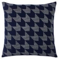 Lacoste Herringbone Square Throw Pillow in Black