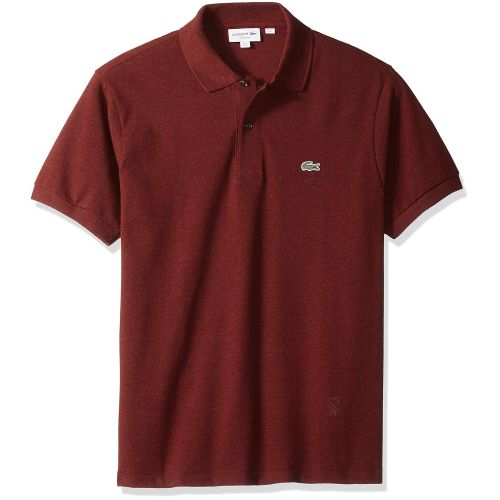 라코스테 Lacoste Mens Classic Short Sleeve Chine Pique Polo Shirt