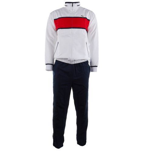 라코스테 Lacoste Mens Sport Colorblock Tennis Tracksuit