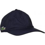 Lacoste Men's Sport Solid Taffeta Side Croc Hat