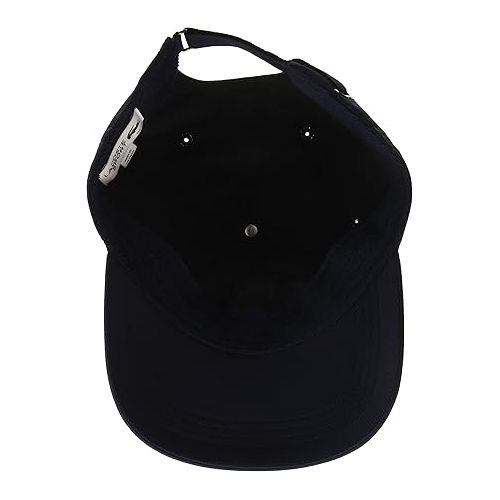 라코스테 Lacoste Men's Sport Solid Taffeta Side Croc Hat