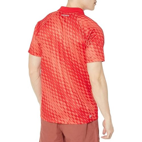 라코스테 Lacoste Mens Tennis X Novak Djokovic Fan Version Polo