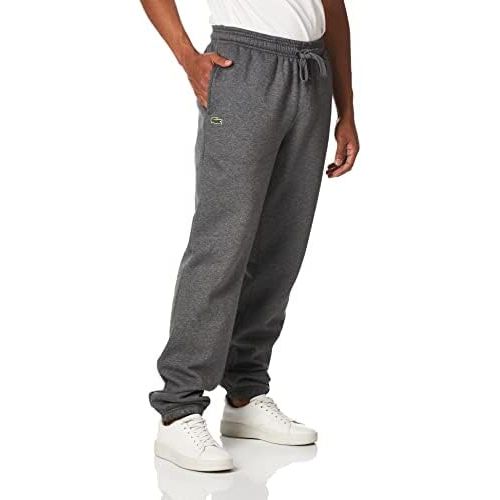 라코스테 Lacoste Mens Sport Brushed Fleece Pant with Elastic Leg Opening