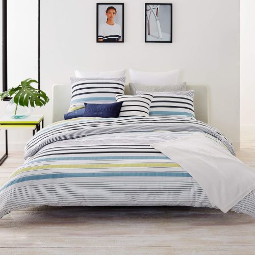 라코스테 Lacoste Antibes Duvet Set, King