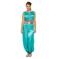 Ladies Jasmine Arabian Princess Belly Dancer Fancy Dress Costume Outfit 8-12 by Henbrandt