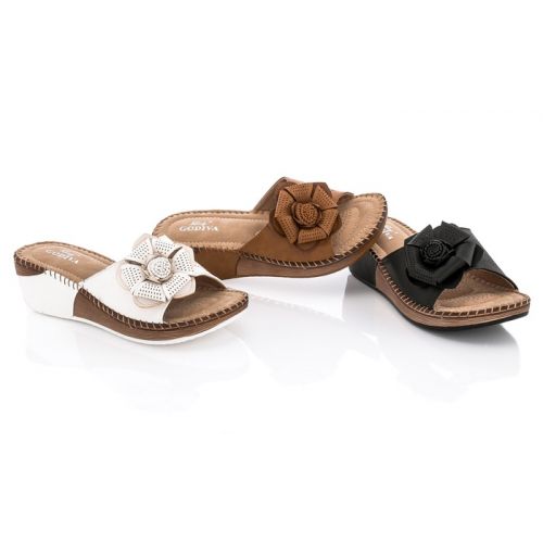  Lady Godiva Womens Arch-Support Wedge Sandals (Sizes 7.5 & 10)