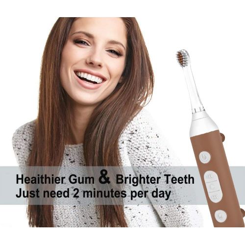  Ladynice Kid Electric Toothbrush, Child Electric Music Toothbrush Kids Electric Rechargeable Power Toothbrush with...