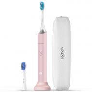 Laechen Portable Electric Toothbrush Sonic Care Travel Rechargeable Waterproof IPX7 2 Brush Heads...