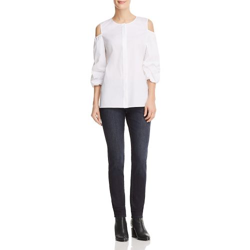  Lafayette 148 New York Mercer Straight-Leg Jeans in Indigo