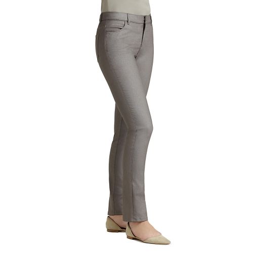  Lafayette 148 New York Curvy Slim Leg Coated Jeans in Mason