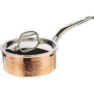 Martellata Copper 2-Quart Covered Saucepan