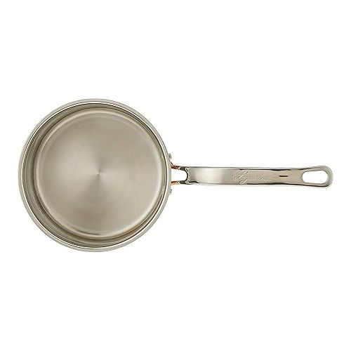  Martellata Copper 2-Quart Covered Saucepan