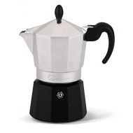 Lagostina Samba Nera Espressokanne aus Aluminium 3 tazze Aluminium