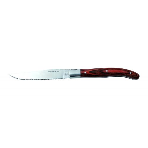  Laguiole 6 Steakmesser L´Eclair NEU+OVP in der Holz-Schatulle