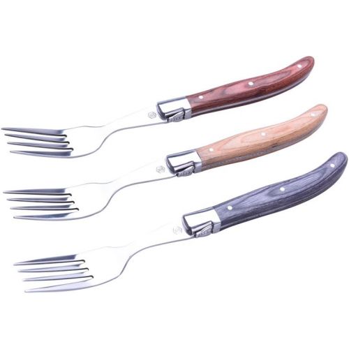  [아마존베스트]Laguiole 40268333Forks, Stainless Steel, Brown