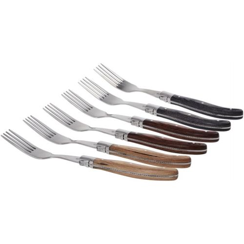  [아마존베스트]Laguiole 40268333Forks, Stainless Steel, Brown