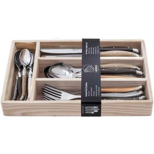  Laguiole Style de Vie Premium Line Cutlery Set 24PieceTreasure