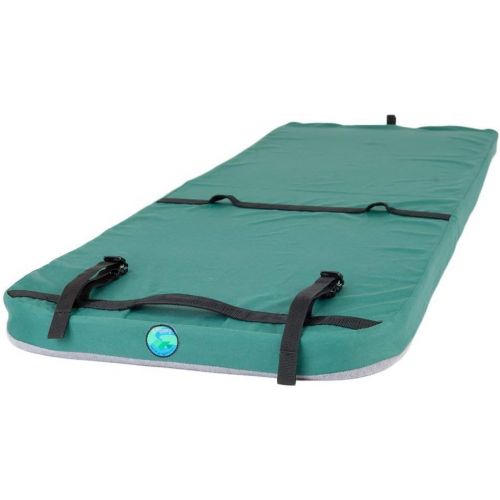  [아마존베스트]LaidBackPad Memory Foam Camping Sleeping Pad - Memory Foam Mattress for Camping, with Built-in Mattress Connector, The Most Comfortable Portable Sleeping Pad- 24 x 72 x 2⅜ Inches,