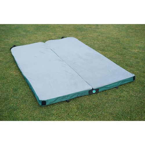  [아마존베스트]LaidBackPad Memory Foam Camping Sleeping Pad - Memory Foam Mattress for Camping, with Built-in Mattress Connector, The Most Comfortable Portable Sleeping Pad- 24 x 72 x 2⅜ Inches,