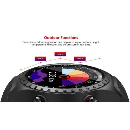  Laideyilan SMA-M1 GPS Sports Smart Watch (Bluetooth) Multi-Sports Mode Smart Watch Compass Heart Rate Monitor, Sleep Monitor,