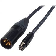 Laird Digital Cinema TA3F 3-Pin Female Mini-XLR to 3-Pin XLR Male Cable (2 Pack, 1')